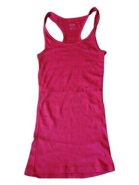 🥳5/$25!🥳 Cato Bright Pink Ribbed Racerback Tank